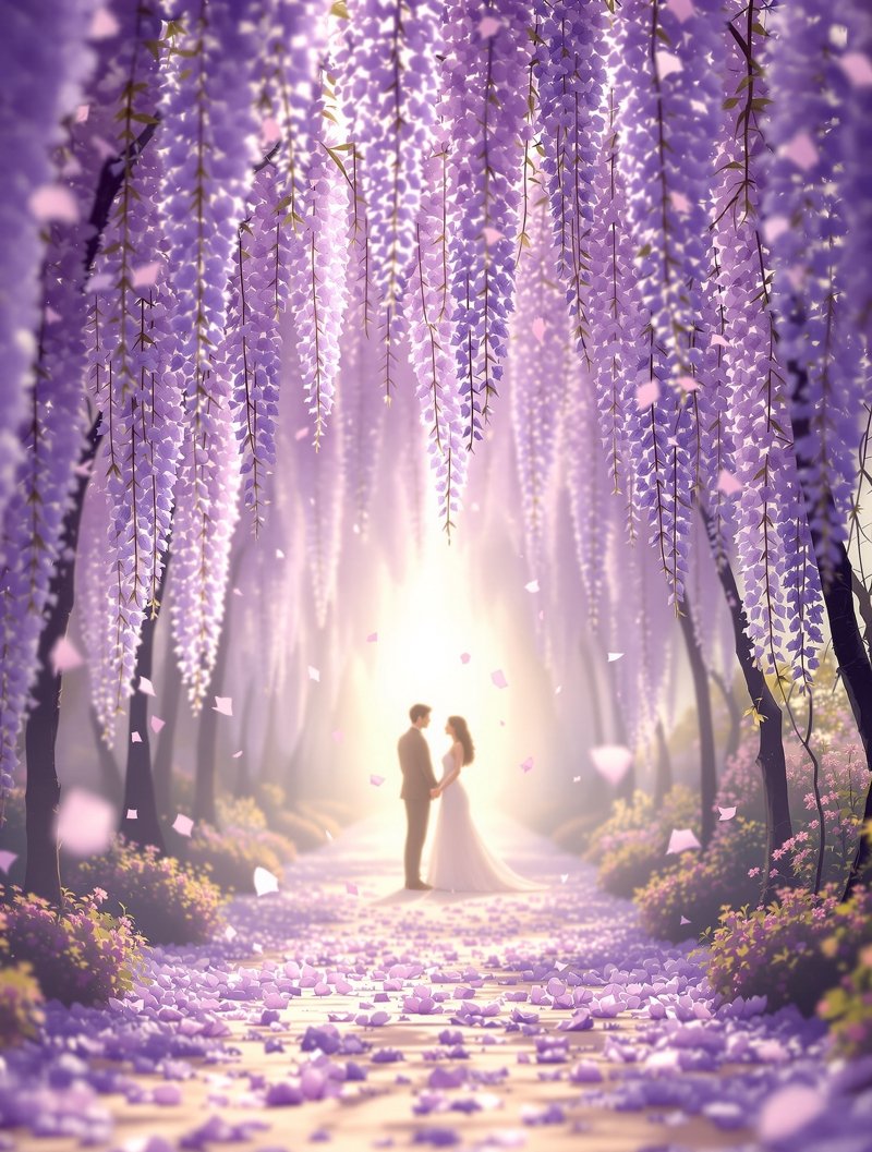 紫藤花下的约定 - 77影院影视作品封面